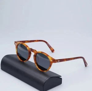 Occhiali Sonnenbrille OP Gregory Peck polarisiert bernsteingrau Gr. 45 - Bild 1 von 6