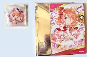 Is the order a rabbit?" Cocoa Rubber Strap,keychain acrylic Shikishi 2 Pcs. - Picture 1 of 5
