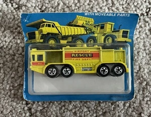 Vintage 1981 Hot Wheels Airport Rescue No. #1699 Sealed - Picture 1 of 2