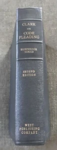 Clark On Code Pleading, Hornbook Series, 1947 - Bild 1 von 15