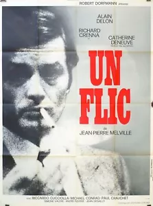 UN FLIC MOVIE POSTER ORIGINAL 120x160 ALAIN DELON - Picture 1 of 1