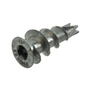 Petites ancres murales en métal Zip-It Jr. - utilise une vis # 6 x 1" (Pack de 12) - Photo 1/1