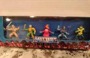 He-Man Masters of the Universe Micro Collection 5 Figure Set Skeletor Ork NEW - Picture 1 of 5