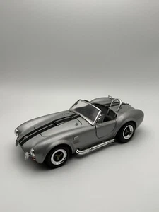 1964 Shelby Cobra 427S/C Gray Black Stripe 1/18 Model Car - Picture 1 of 4