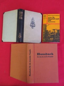 VINTAGE GERMAN: DAILY LIFE & FAMILY IN 1929,50,79 MANY MEMENTOS STUFFED IN BOOK - Picture 1 of 12