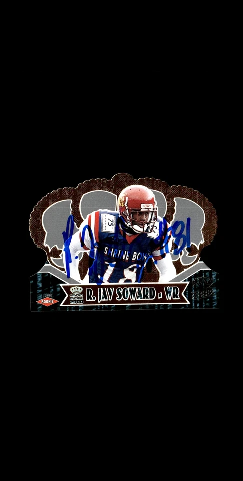 2000 Pacific Crown Royale Rookie Autographs R.Jay Soward Rookie Auto USC Trojans - Image 1 of 2