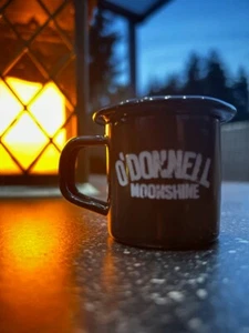 O'DONNELL MOONSHINE Likör Emaille Tasse Becher Shot 50ml - Bild 1 von 3