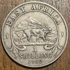 PIECE DE 1 SHILLING EAST AFRICA 1952 (1084) - Imagen 1 de 2