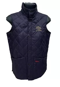 NWT Barbour Quilted Navy Vest Breeders Cup Size Kids XL 12/13 Or Small Women’s - Picture 1 of 5