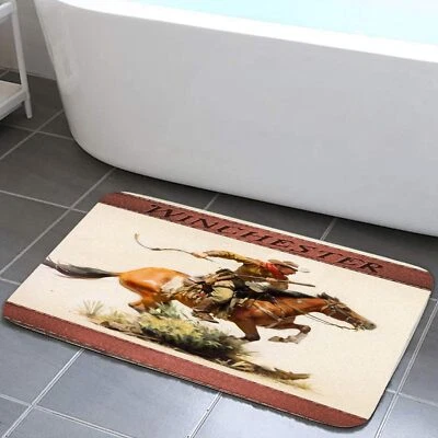 Alfombra de baño JAWO Winchester, alfombra de baño antideslizante con 19X31, multicolor  Foto 1 de 2