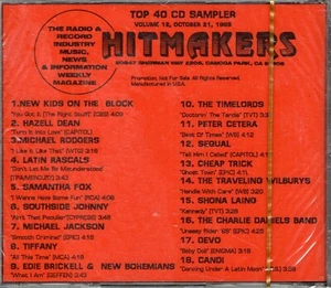 Hitmakers Top 40 CD Sampler Vol. 12 October 21, 1988 - Picture 1 of 2