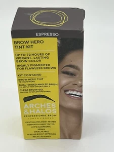 Arches & Halos Brow Hero Eyebrow Tint Kit /Highly Pigmented /Espresso New - Picture 1 of 1