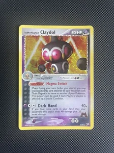 Team Magma's Claydol 8/95 ex Magma vs Aqua GUTER Zustand Holo Pokémon Karte - Bild 1 von 12