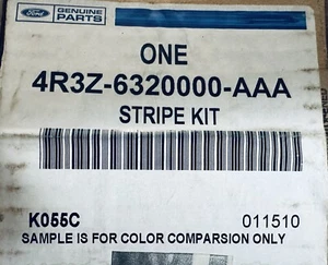 NEW GENUINE FORD 4R3Z 6320000 AAA STRIPE TAPE ROCKER PANEL 40TH ANNIV MUSTANG GT - Bild 1 von 3