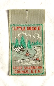 Patch Boy Scout BSA Little Archie Chief Shabonna Council - Foto 1 di 3