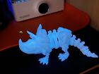 Glow In The Dark Flexible Triceratops Toy by Flexi Factory