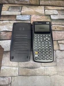 HP 40GS Graphing Calculator w/ case HP40GS Graphic. Works No Charging Cords - Picture 1 of 6