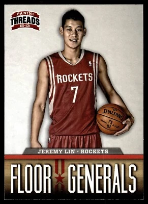 2012-13 Panini Threads - Floor Generals No20 Jeremy Lin Rockets - Изображение 1 из 2