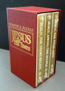 BOX SET 3 JESUS & HIS TIMES VHS Tapes 1991 Readers Digest FACTORY SEALED + Guide - Picture 1 of 11