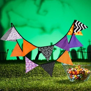 Happy Halloween Banner Halloween Bunting Banner Banner Halloween - Bild 1 von 11