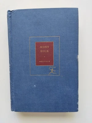 ВИНТАЖ 1950 MOBY DICK Herman Melville СОВРЕМЕННАЯ БИБЛИОТЕКА HC Коллекционная Классика - Изображение 1 из 4