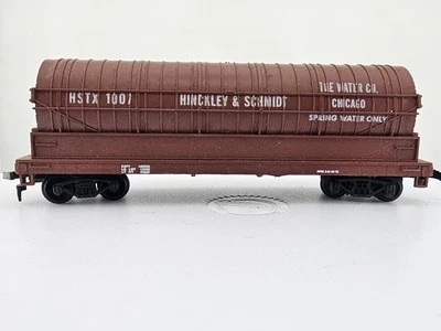 *READ HO Scale Roco Hinckley & Schmidt Chicago Water Co HSTX 1007 Freight Train  - Image 1 of 4
