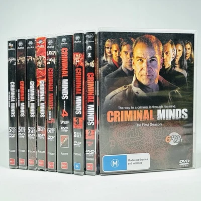 Criminal Minds DVD Complete Seasons 1-9 Region 4 PAL TV Crime 51 Disc Set - image 1 of 4