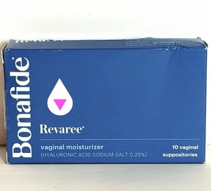 Bonafide Revaree crema idratante vaginale 10 supposte vaginali scadenza 26/06 sigillata - Foto 1 di 5