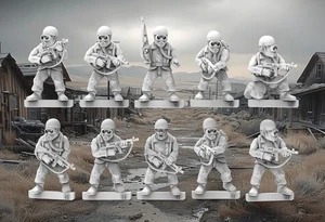 BMT Quatermass 2 Infected Soldiers X10 28mm Stargrave Zona Alfa Forbidden Psalm - Bild 1 von 4