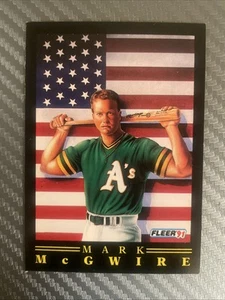 Mark McGwire Fleer 1991 Card 4 of 12. - Picture 1 of 2