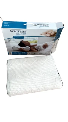 Nackenstützkissen Spezial Novitesse Sleep Well 36x50cm Neu, weiss - Bild 1 von 4