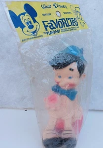 Pinocchio Holland Hall vintage Disney squeeze toy mint in bag - Picture 1 of 4