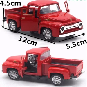 Christmas Ornaments Pickup Alloy Car Toy High Imitation Car Miniature Car Model - Picture 1 of 13