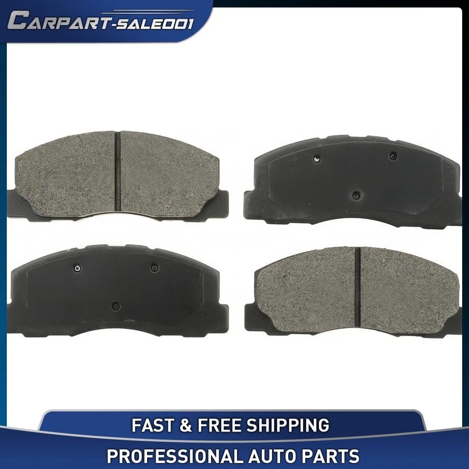 Front Brake Pad Set for 1984-1991 Dodge Colt 1990 Dodge 2000 GTX - Image 1 of 1