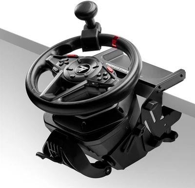 Thrustmaster T128-P SimTask Pack - Für PS5, PS4 und PC - Bundle T128 mit Pedalei