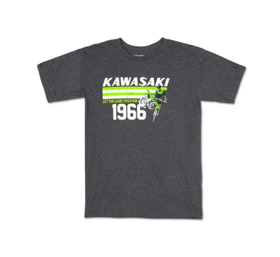 Футболка KAWASAKI 66 Heritage Let The Good Times Roll размер XL K003-2628-CHXL - Изображение 1 из 4