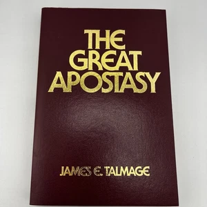 The Great Apostasy James E. Talmage Leather Bound Gold Lettering 1994 LDS Mormon - Bild 1 von 3
