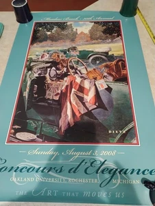 Concours D' Elegance Meadow Brook 2008 Poster - Picture 1 of 3