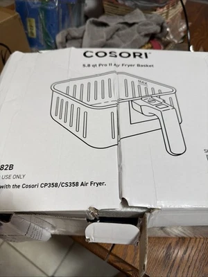 Dishwasher-Safe 5.8QT Non-Stick Basket for CP358-AF & CS358-AF Air Fryers - Image 1 of 4