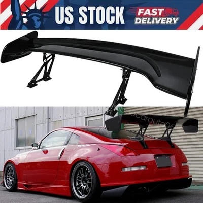 For Nissan 350Z 370Z 47" Car Rear Trunk Spoiler Wing Lip GT Style Gloss Black - Изображение 1 из 4