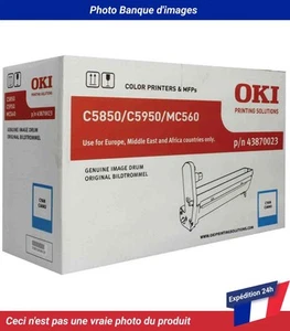43870023 Okidata C5850n Tambour d'Imagerie Cyan - Afbeelding 1 van 4