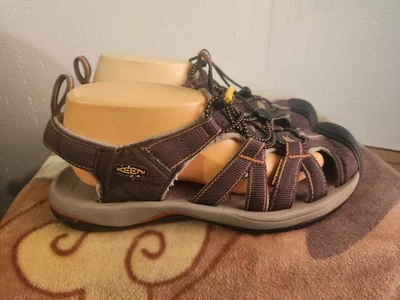 KEEN Drift Creek H2 Sandals Men’s 9 Closed Toe Water Sport Brown Summer Hiking - Image 1 of 4