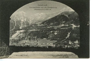 AUSTRIA - INNSBRUCK - TELEFÉRICO EN EL CASTILLO DEL HAMBRE - PC244 - Imagen 1 de 2