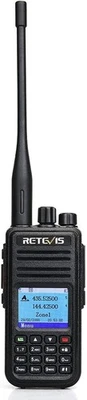 Retevis RT3S DMR Walkie Talkie Digital, Dual Band 3000 Kanäle Amateurfunk - Bild 1 von 4