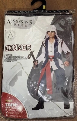 Новый Assassins Creed Коннор подросток костюм дух Хэллоуин размер M средний 8-10 - Изображение 1 из 2