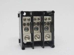 Littelfuse LD1400-3 Bolt-In Power Distribution Block 115A 600V 3-Pole USED - Picture 1 of 3
