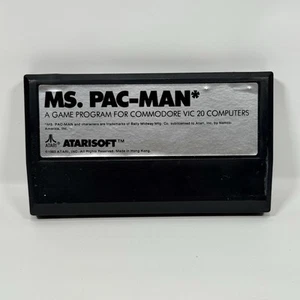 Ms. PAC-MAN - Commodore VIC-20 - Atarisoft 1983 - Tested - Picture 1 of 10