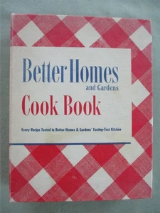 BETTER HOMES AND GARDENS COOK BOOK Vintage 1947 13th Print 5 Ring Binder Recipes - Picture 1 of 9
