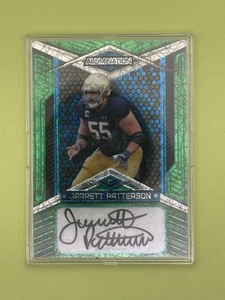 2023 Wild Card Alumination Draft - Autograph Red #AB-A Jarrett Patterson #8/35 - Picture 1 of 2