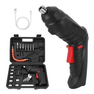 Rechargeable Electric Screwdriver Portable Set, 3.6V with 47pcs Cordless Acce... - Picture 1 of 7